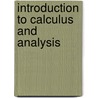 Introduction to Calculus and Analysis door Richard Courant