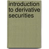 Introduction to Derivative Securities door Robert A. Jarrow