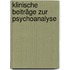 Klinische Beiträge zur Psychoanalyse