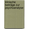 Klinische Beiträge zur Psychoanalyse by C.A. Abrahamse