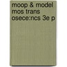 Moop & Model Mos Trans Osece:Ncs 3E P door Colin Mcandrew