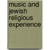 Music and Jewish Religious Experience