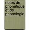 Notes de Phonétique et de Phonologie by Eric Dodo Bounguendza