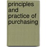 Principles And Practice Of Purchasing door Faustino Taderera