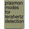 Plasmon Modes for Terahertz Detection door Xomalin Peralta