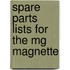 Spare Parts Lists For The Mg Magnette