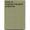 Study of Magneto-transport Properties by Leena Joshi