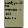 Studyguide for Population and Society door Cram101 Textbook Reviews