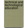 Technical and Technological Education by R.K. Chadha