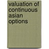 Valuation of Continuous Asian Options by Emna Nefzi