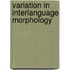 Variation in Interlanguage Morphology
