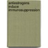 Antiestrogens induce immunosuppression
