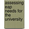 Assessing Eap Needs For The University door Faiz Sathi Abdullah