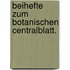 Beihefte zum botanischen Centralblatt.