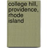College Hill, Providence, Rhode Island door Frederic P. Miller