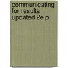 Communicating for Results Updated 2E P door Carolyn Meyer