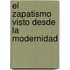 El zapatismo visto desde la modernidad