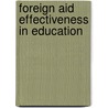 Foreign Aid Effectiveness in Education by Megh Dangal