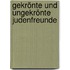 Gekrönte und ungekrönte Judenfreunde