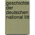Geschichte der deutschen National litt