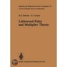 Littlewood-Paley and Multiplier Theory door R.E. Edwards