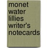 Monet Water Lillies Writer's Notecards door Claude Monet