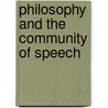 Philosophy and the Community of Speech door Donald Stoll