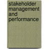 Stakeholder Management and Performance by Marco Fasan