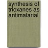 Synthesis of Trioxanes as Antimalarial door Payal Gautam