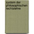 System der philosophischen Rechtslehre