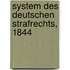 System des Deutschen Strafrechts, 1844
