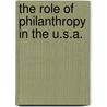 The Role of Philanthropy in the U.S.A. door Anna Fejdasz