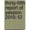 Thirty-fifth Report of Session 2010-12 door Great Britain: Parliament: Joint Committee on Statutory Instruments