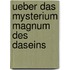 Ueber das Mysterium magnum des Daseins
