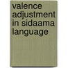 Valence Adjustment in Sidaama Language by Aynalem Girma Beyene
