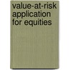 Value-at-Risk application for equities door Dmitry Minashkin