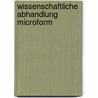 Wissenschaftliche Abhandlung microform by Loch