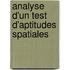 Analyse d'un test d'aptitudes spatiales