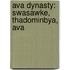 Ava Dynasty: Swasawke, Thadominbya, Ava