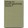 Beitrag Zur Pocken-geschichte, Volume 1 by Heinrich August Wrisberg