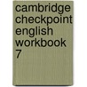 Cambridge Checkpoint English Workbook 7 door Marian Cox