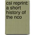 Csi Reprint: A Short History of the Nco