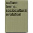 Culture Terms: Sociocultural Evolution