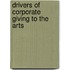 Drivers of corporate giving to the arts