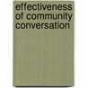 Effectiveness of Community Conversation door Mesfin Jonfa
