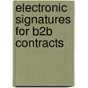 Electronic Signatures for B2B Contracts door Aashish Srivastava