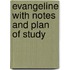 Evangeline with Notes and Plan of Study