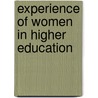 Experience of Women in Higher Education by Collins Potokri