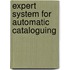 Expert System for Automatic Cataloguing