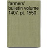 Farmers' Bulletin Volume 1407, Pt. 1550 by United States Department of Agriculture